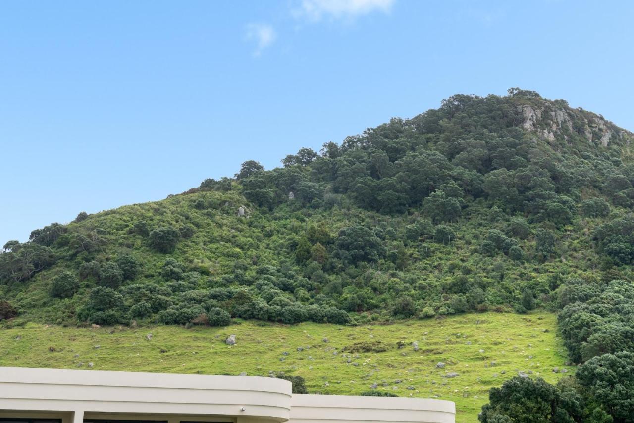 Oceanside Apartment With Garden Views Mount Maunganui Exterior photo